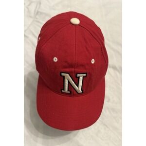 Red Nebraska Cornhuskers Hat Zephyr Adult Size 6 3/4 Fitted Baseball Cap